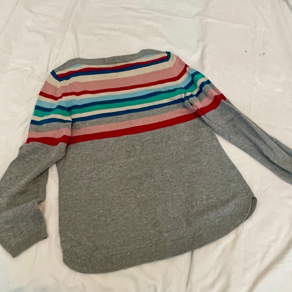 Talbots Stripped Cotton Blend Pull Over Sweater Ladies size M - Picture 2 of 8